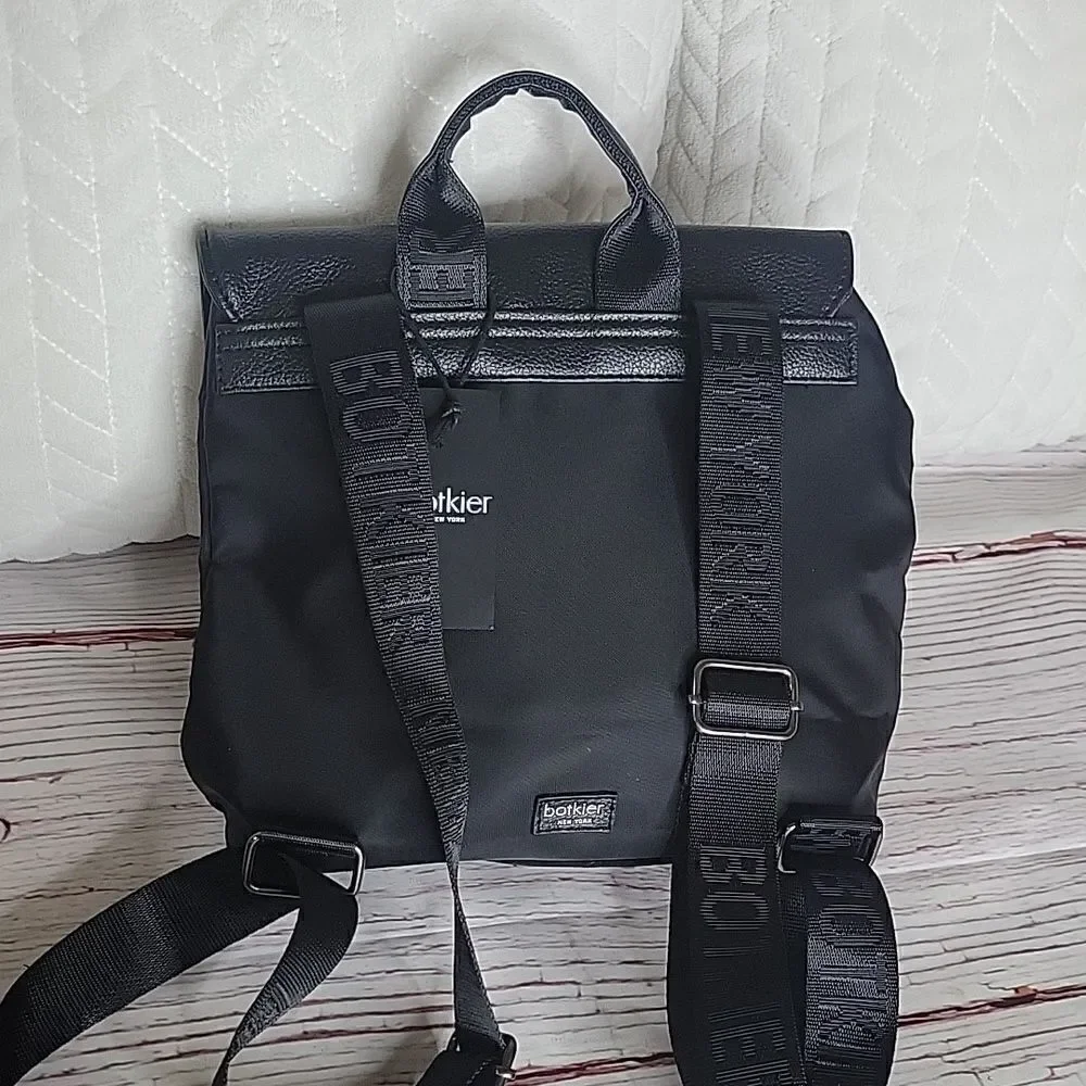 BOTKIER New York Black Small Backpack NWT